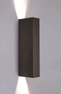 Best Nowodvorski Up- & Down Wandleuchte MALMO in Schwarz 2-flmg