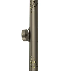 Clearance Luminex Up & Down Wandleuchte Metall GU10 in Gold 2-flammig