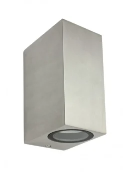 SU-MA Up Down Außenlampe Wand IP44 H:15cm 2x GU10