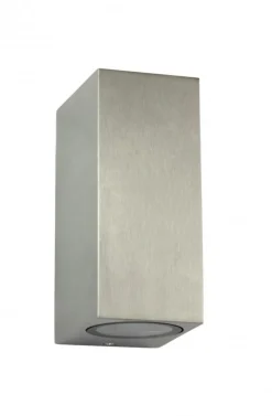 SU-MA Up Down Außenlampe Wand IP44 H:15cm 2x GU10