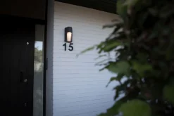 Clearance Eco-Light Up Down Außenleuchte Aluminium H:22 cm IP54 GU10 Wand