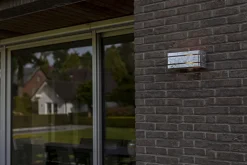 Eco-Light Up Down Außenleuchte Metall in Zink 25 cm IP54 GU10* Metall Lampen|Außenwandleuchten