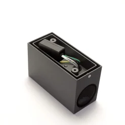 Easylight Up Down Wandlampe AALBORG Aluminium eckig IP44 Haus* Moderne Lampen|Fassadenstrahler