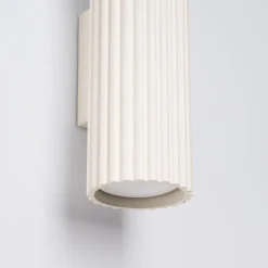 Sollux Up Down Wandlampe H: 30 cm Creme GU10 2-flammig länglich* Flurlampen|Wohnzimmerlampen