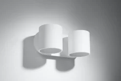 Sollux Up Down Wandlampe Weiß Aluminium Modern stylisch* Wandleuchten|Flurlampen