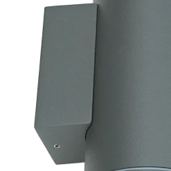 SU-MA Up Down Wandleuchte Außen Anthrazit Aluminium IP54* Metall Lampen|Feuchtraumleuchten