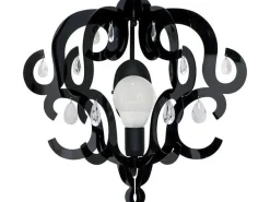 Nowodvorski Verspielte Wandleuchte in schwarz* Wandleuchten|Flurlampen