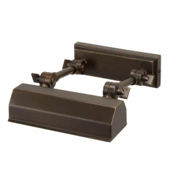 Clearance Elstead Verstellbare Bilderleuchte Wand in Bronze klein