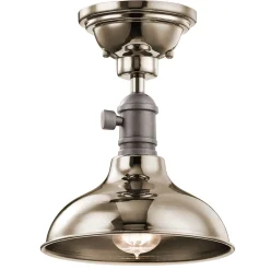 Outlet Elstead Verstellbare Deckenleuchte Industrial Design in Nickel