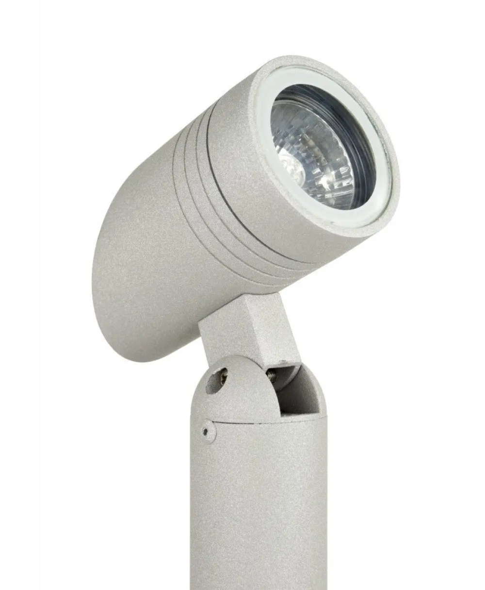 Best SU-MA Verstellbare Gartenleuchte 45cm GU10 in Silber