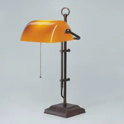 Outlet Berliner Messingleuchten Verstellbare Jugendstil Bankerlampe Antik