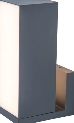 Best Eco-Light Verstellbare LED Außenwandlampe RGB IP54 15 W dimmbar