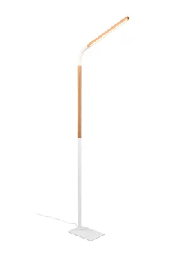 Outlet Trio Reality Verstellbare LED Stehlampe dimmbar Metall Weiß 1400 lm