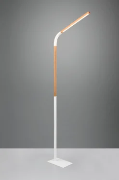 Outlet Trio Reality Verstellbare LED Stehlampe dimmbar Metall Weiß 1400 lm