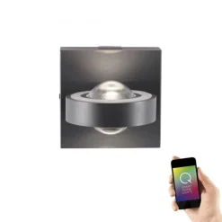 Paul Neuhaus Verstellbare LED Wandspot Anthrazit RGB dimmbar T:16 cm* Flurlampen|Wandleuchten