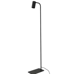 Nowodvorski Verstellbare Stehlampe Wohnzimmer Schwarz Metall 124cm* Moderne Lampen|Wohnzimmerlampen