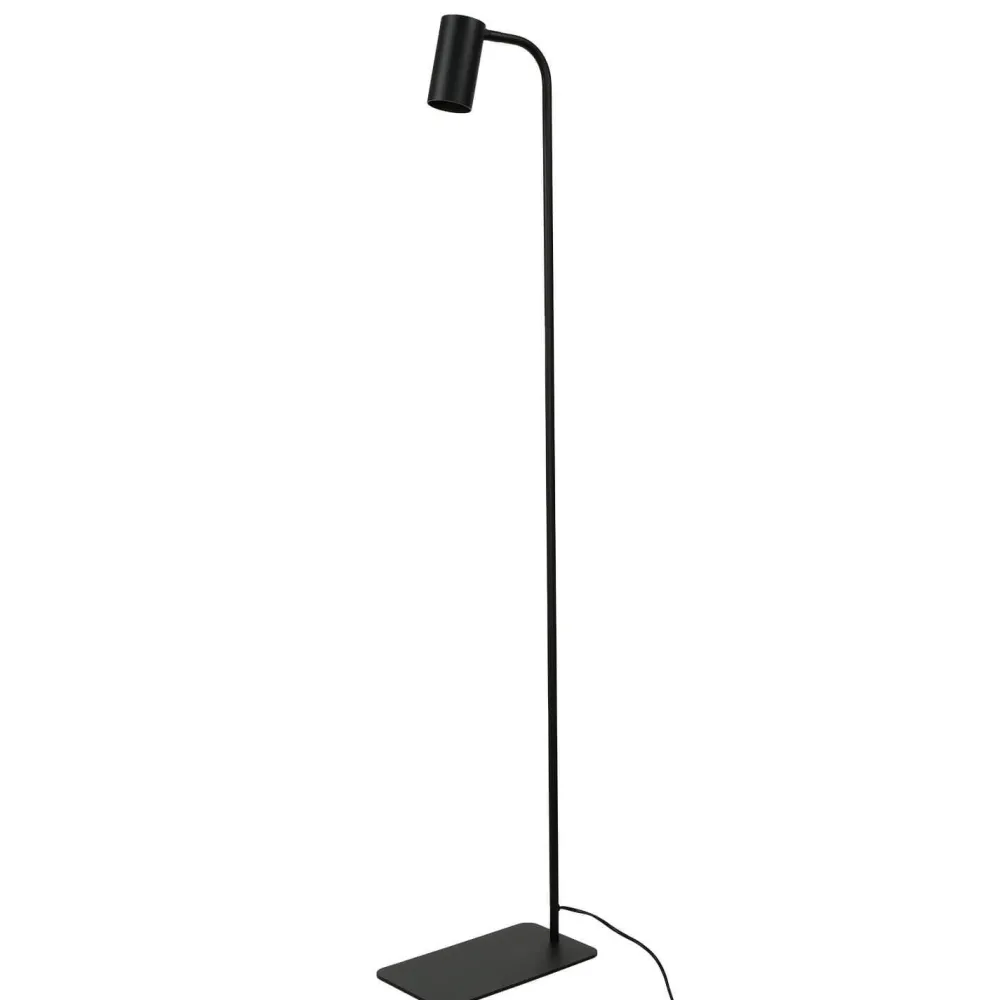 Nowodvorski Verstellbare Stehlampe Wohnzimmer Schwarz Metall 124cm* Moderne Lampen|Wohnzimmerlampen