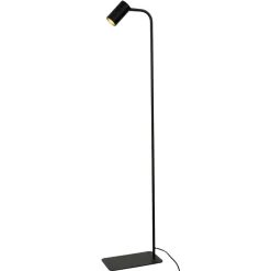 Nowodvorski Verstellbare Stehlampe Wohnzimmer Schwarz Metall 124cm* Moderne Lampen|Wohnzimmerlampen