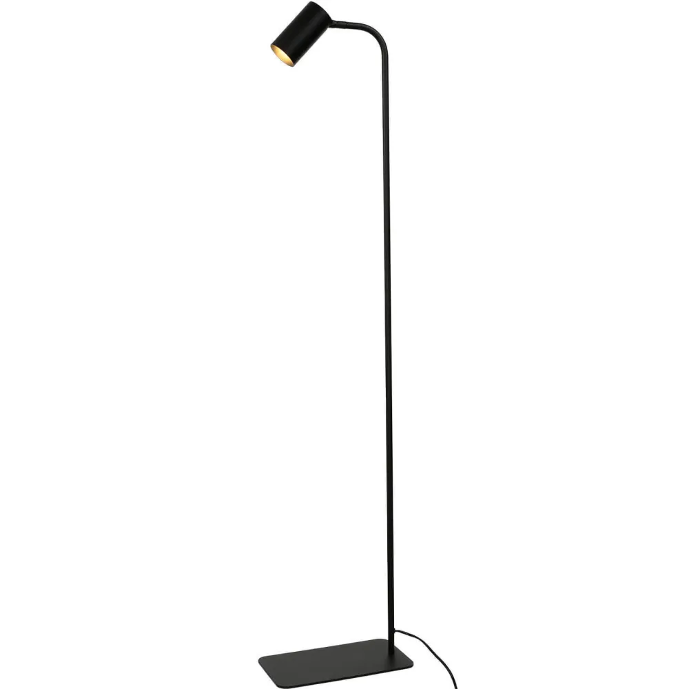 Nowodvorski Verstellbare Stehlampe Wohnzimmer Schwarz Metall 124cm* Moderne Lampen|Wohnzimmerlampen