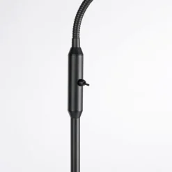 Just Light Verstellbare Stehleuchte Glasschirm blendarm inkl E14* Wohnzimmerlampen|Metall Lampen