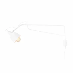 ALDEX Verstellbare Wandlampe Weiß E27 zielgerichtet Metall* Wandleuchten|Badezimmer Lampe