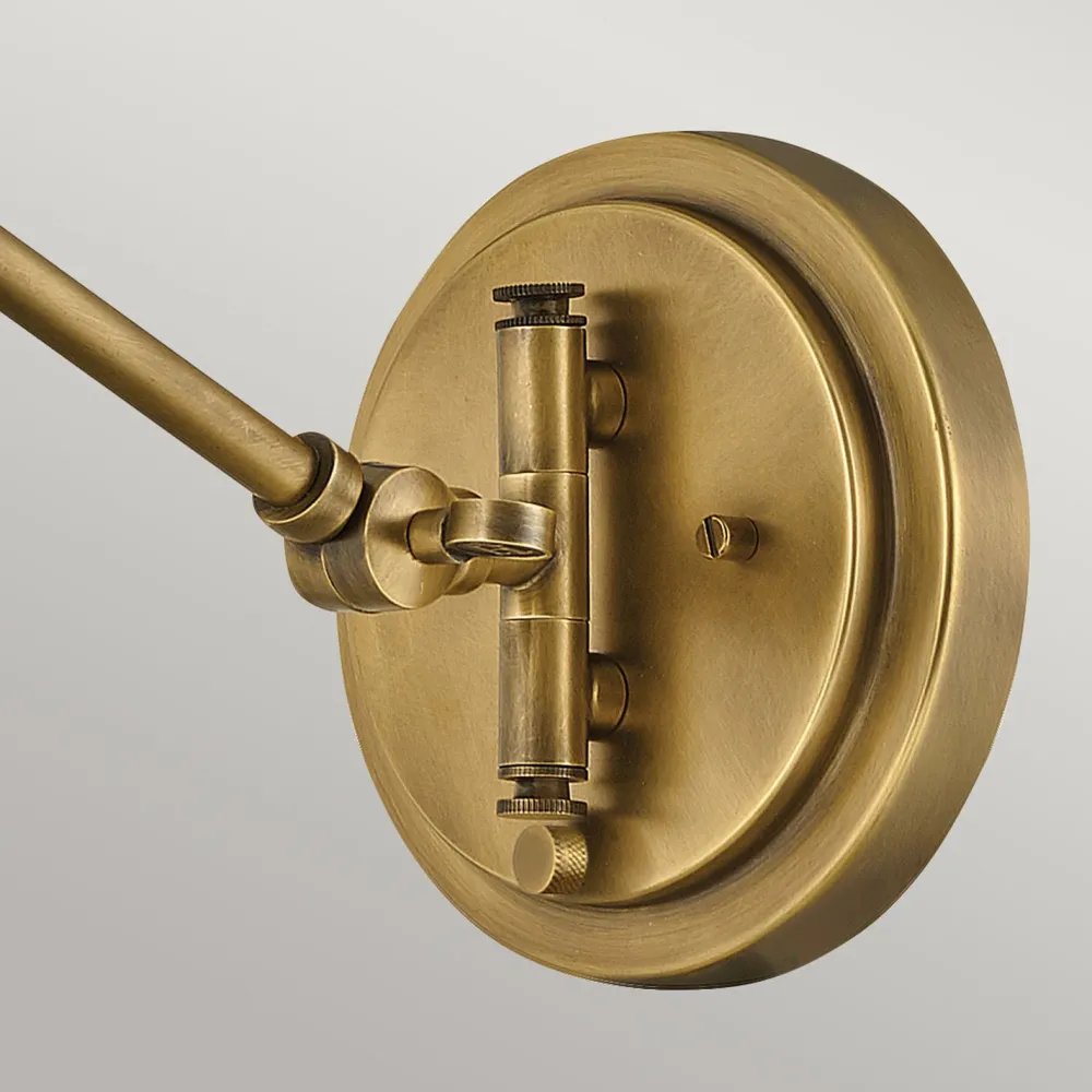 Elstead Verstellbare Wandleuchte Rattan Metall E27 Gelenkarm* Wandleuchten|Wohnzimmerlampen