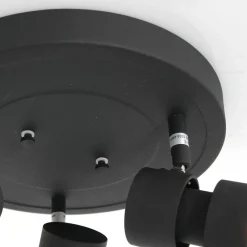 Steinhauer Verstellbarer Deckenspot Schwarz Ø27,5 cm inkl. GU10* Deckenleuchten|Spots