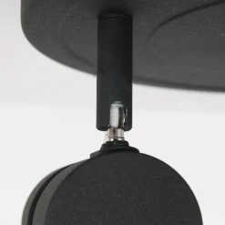 Steinhauer Verstellbarer Deckenspot Schwarz Ø27,5 cm inkl. GU10* Deckenleuchten|Spots