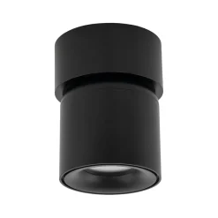 TK Lighting Verstellbarer Deckenstrahler Schwarz Metall GU10 IP65* Metall Lampen|Feuchtraumleuchten