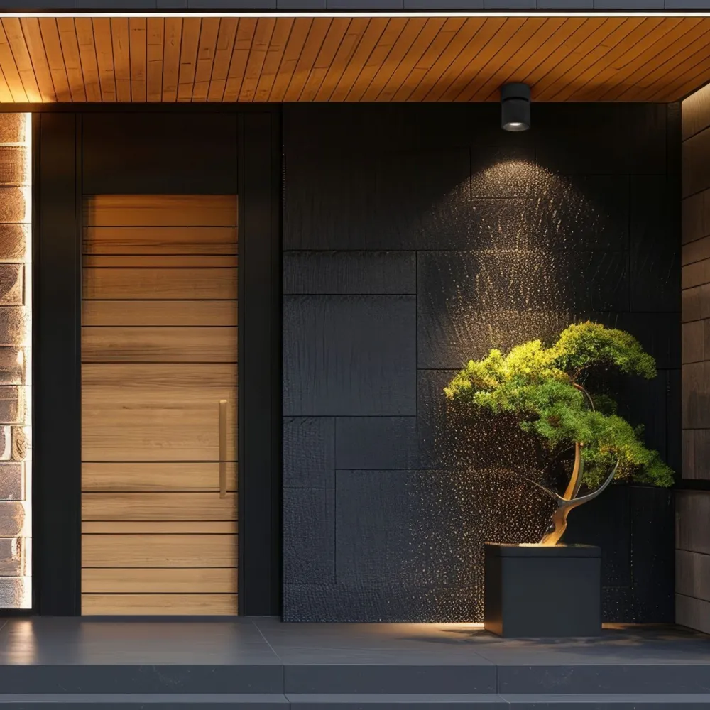 TK Lighting Verstellbarer Deckenstrahler Schwarz Metall GU10 IP65* Metall Lampen|Feuchtraumleuchten