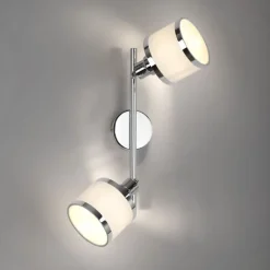 Discount Just Light Verstellbarer Deckenstrahler Chrom Metall E14 blendarm