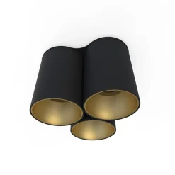 Best Nowodvorski Vielseitiger Aufbauspot 3x GU10 H:13cm klein Schwarz