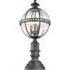 Elstead Viktorianische Gartenleuchte BONHAM Antik H:70cm* Außenleuchten Antik|Gartenlaternen