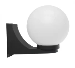 Clearance SU-MA Vintage Außenlampe NINETTE IP43 Schwarz Weiß