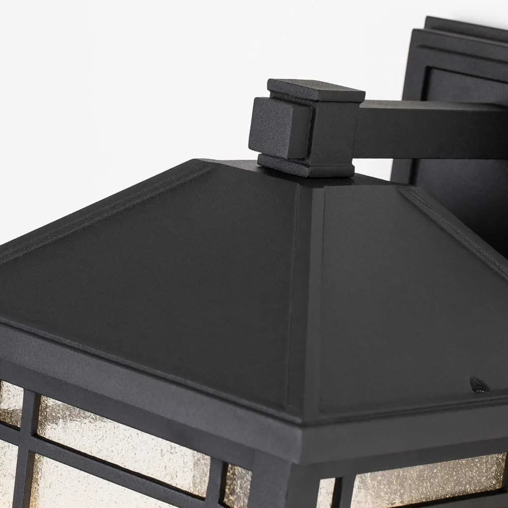 Clearance Elstead Vintage Außenlampe Wand E27 IP44 H: 41,8 cm Schwarz