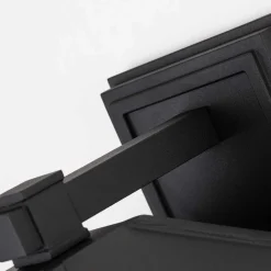 Clearance Elstead Vintage Außenlampe Wand E27 IP44 H: 41,8 cm Schwarz