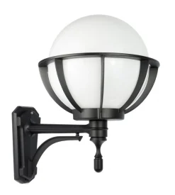 Online SU-MA Vintage Außenleuchte NINETTE Kugelschirm E27 IP43