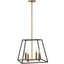 Elstead Vintage Deckenleuchte TORRE Bronze kürzbar Lampe