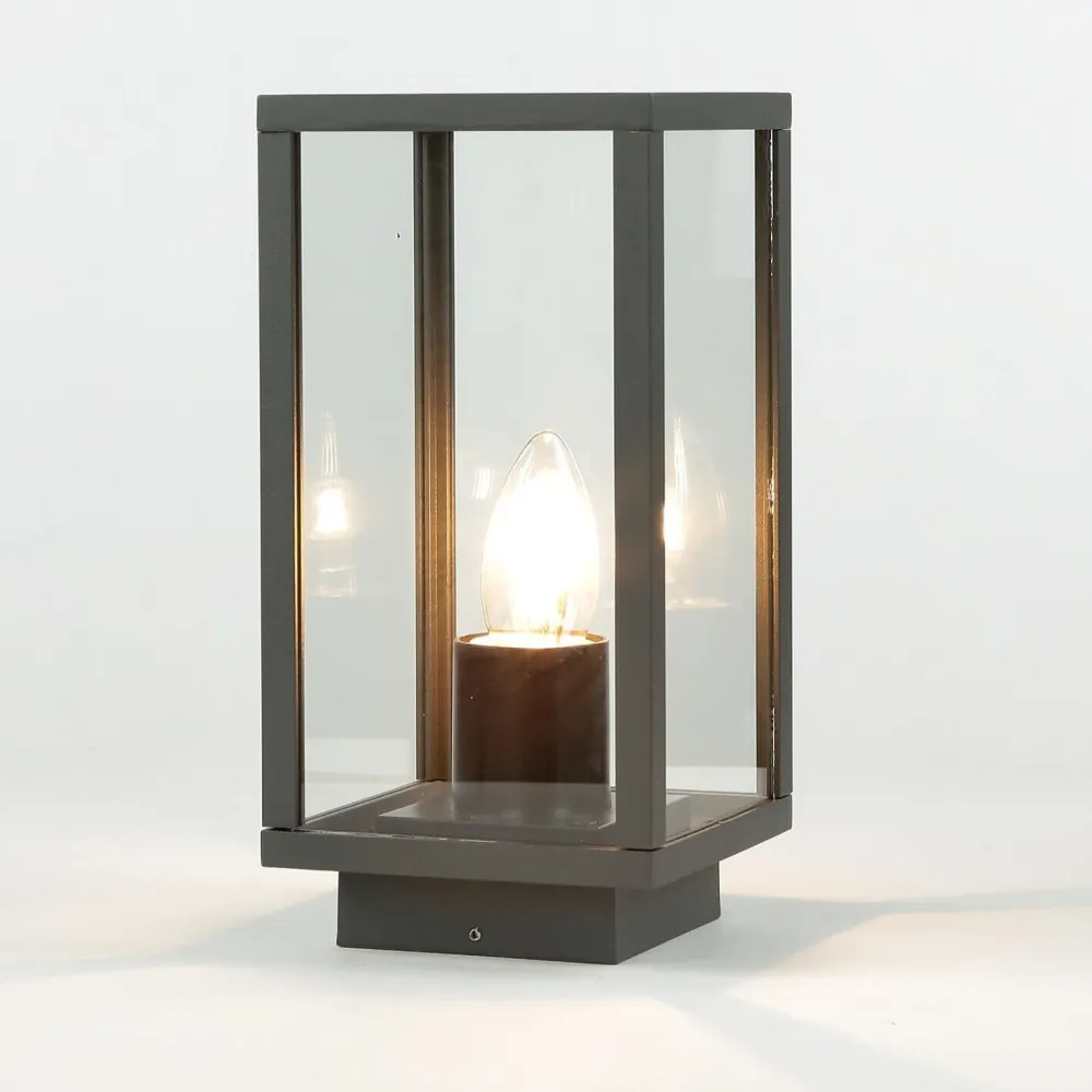 Easylight Vintage Gartenlampe Anthrazit IP43 KASSEL