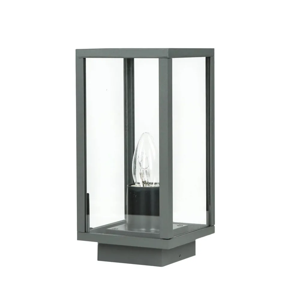 Easylight Vintage Gartenlampe Anthrazit IP43 KASSEL