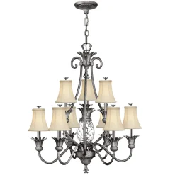 Elstead Vintage Kronleuchter tropisch extravagant 10x E14* Hängelampen|Designerlampen