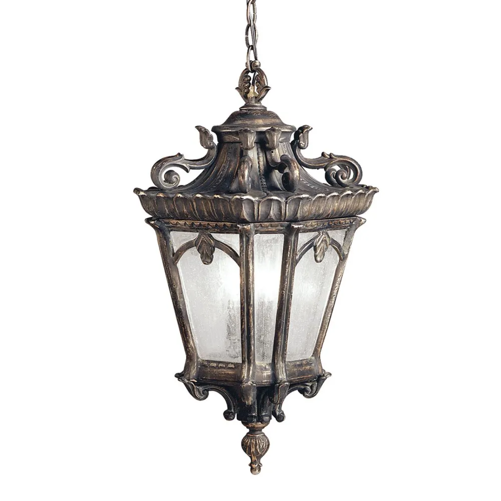 Elstead Vintage Pendelleuchte Alu Ø43cm verstellbar außen* Gartenlaternen|Vintage Lampen