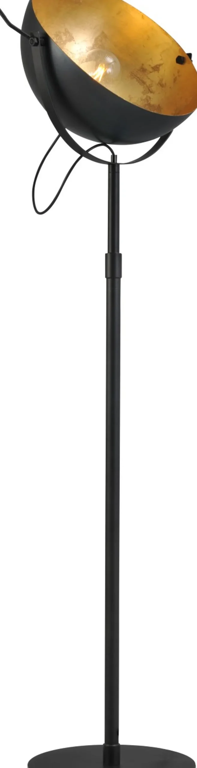 Masterlight Vintage Standleuchte in Rustikal Gold* Industrie Lampen|Vintage Lampen