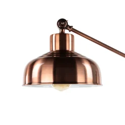 Searchlight Vintage Stehleuchte in kupfer antik* Wohnzimmerlampen|Vintage Lampen