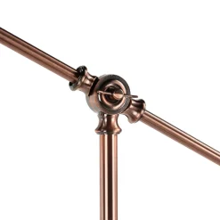 Searchlight Vintage Stehleuchte in kupfer antik* Wohnzimmerlampen|Vintage Lampen