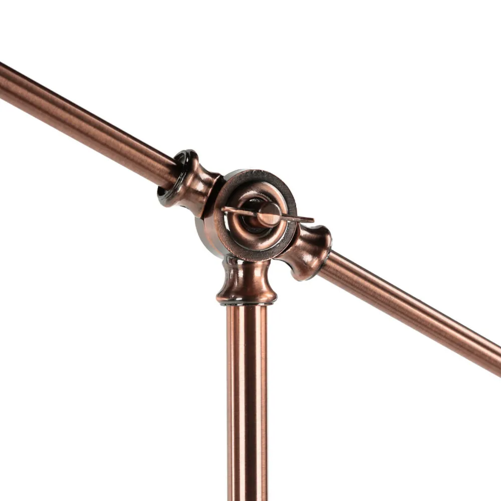 Searchlight Vintage Stehleuchte in kupfer antik* Wohnzimmerlampen|Vintage Lampen