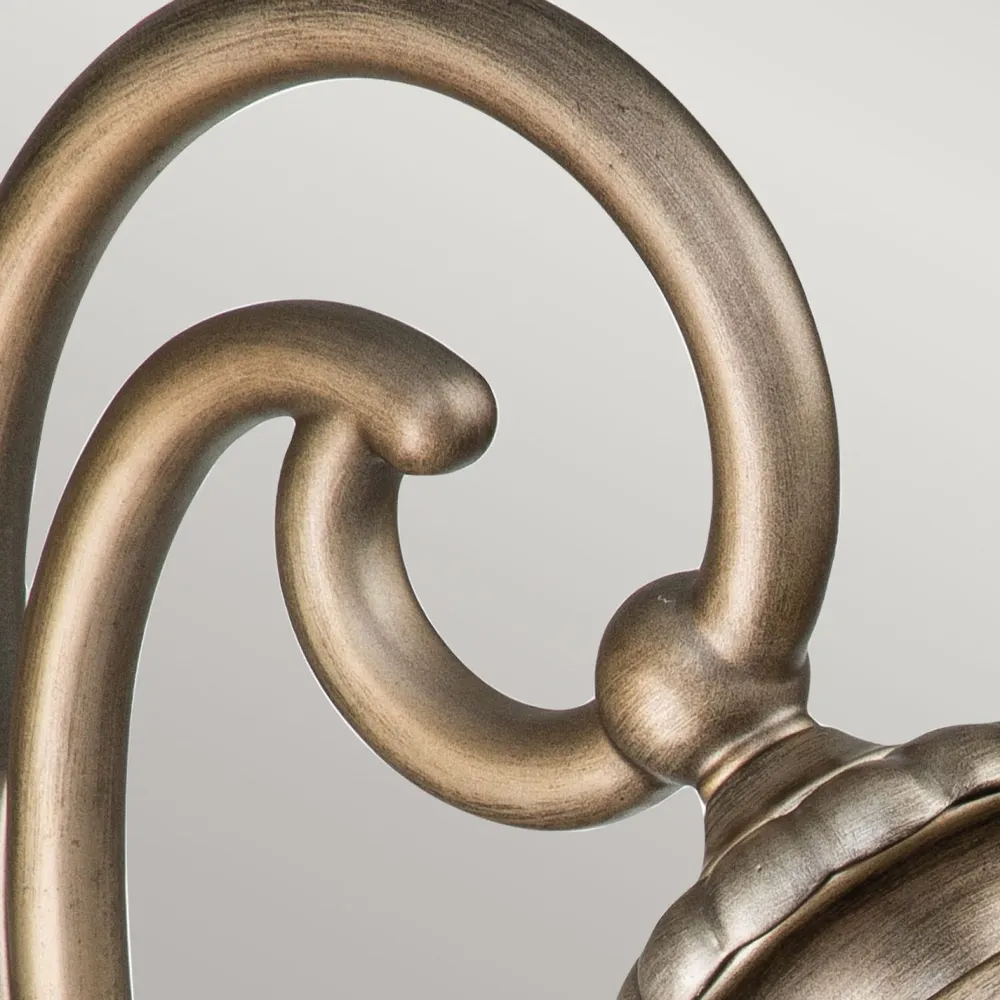 Elstead Vintage Wandlampe außen Aluminium Glas H: 48,9 cm IP44 E14* Metall Lampen|Vintage Lampen