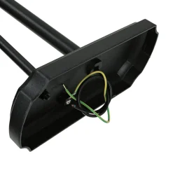 Lido Vintage Wandlampe innen groß T:73cm Schwarz Aluminium* Wandleuchten|Küchenlampen