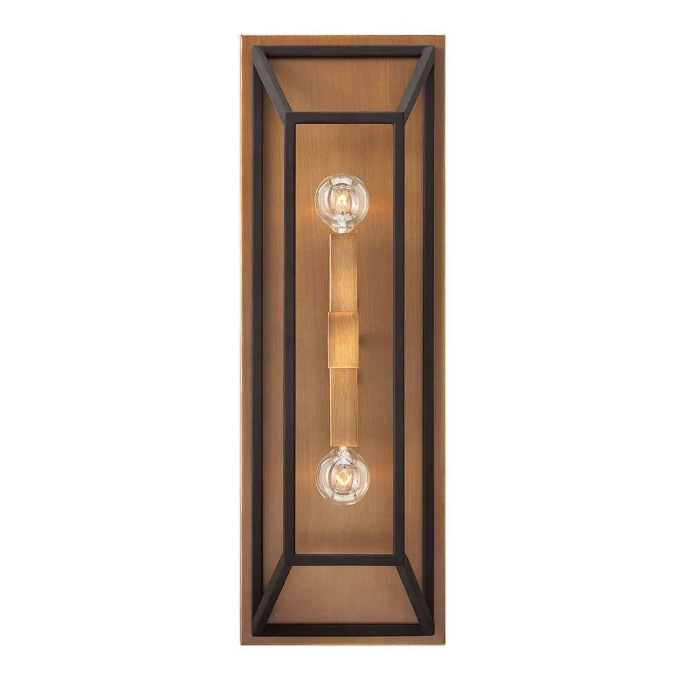 Elstead Vintage Wandlampe PLANK Braun Bronze Design Lampe* Wandleuchten|Flurlampen