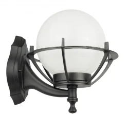 SU-MA Vintage Wandlaterne außen IP43 Schwarz Weiß* Außenwandleuchten|Vintage Lampen